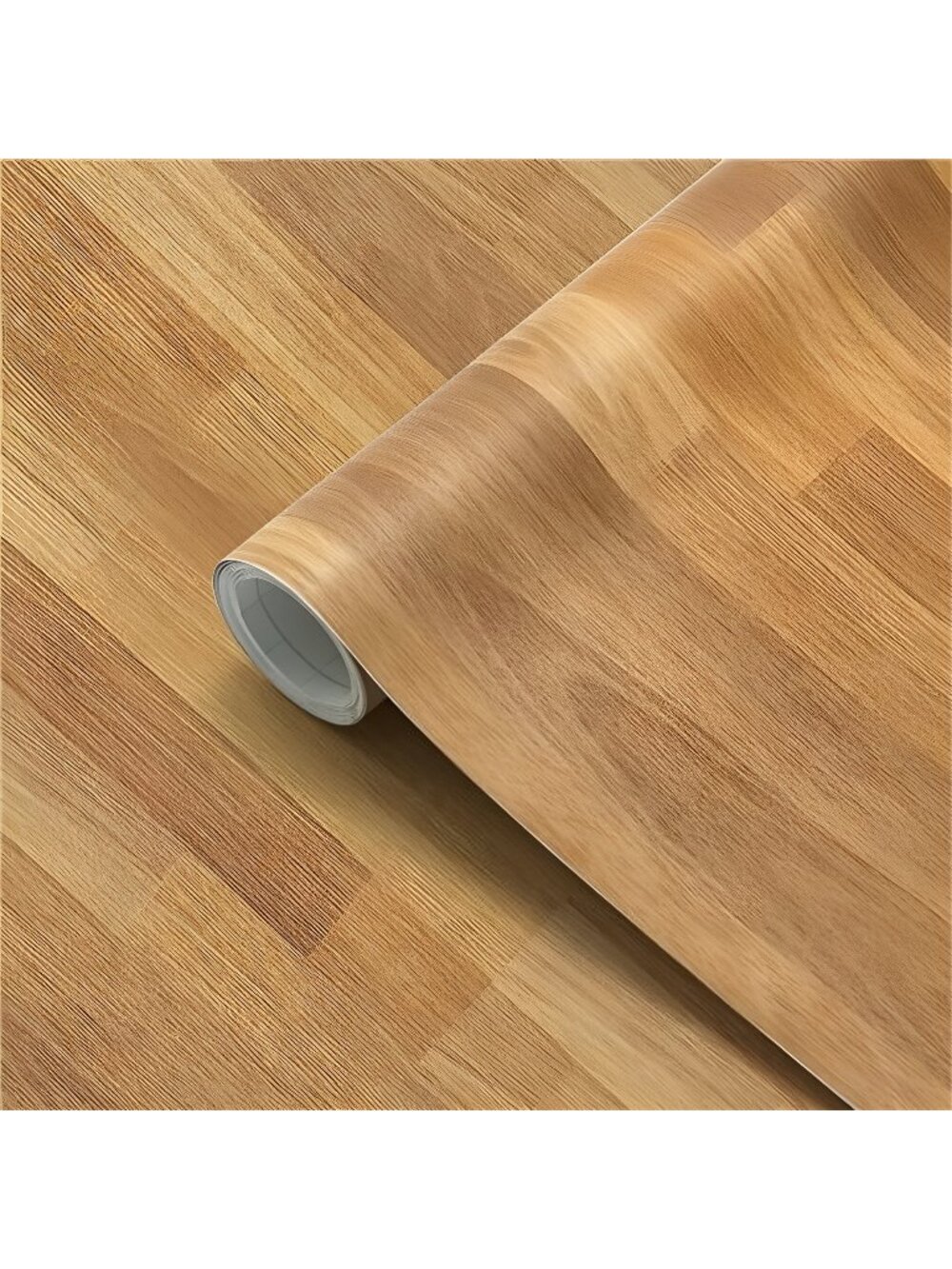 16"x118" Thick Wood Peel & Stick Wallpaper Wood Shiplap Wallpaper Contact Paper